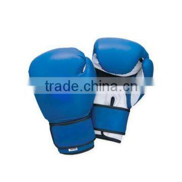 Hook and Loop Closure Artificial Leather PU Boxing Gloves