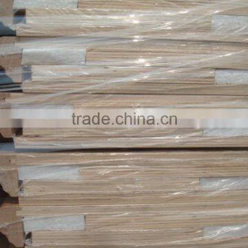 good quality oak stair parts veneer wrapped