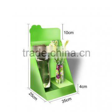 cardboard paper counter display shelf, corrugated cardboard paper counter display shelf, paper counter display shelf