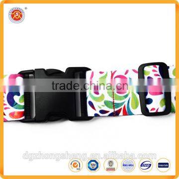 Cargo Strapping Belt With Plastic Buckle For Suitcase,Heavy Duty Extra Long Cross Luggage Strap -