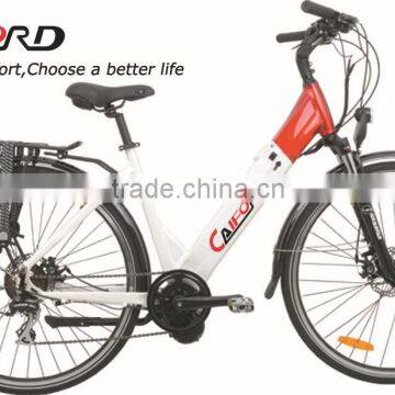 Hidden battery 700cc mid motor electric bicycle