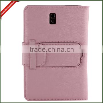 Wholesale no MOQ PU leather for Samsung T700 case with wirless bluetooth keyboard Cover