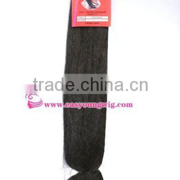 Yaki cheap straight synthetic hair for jumbo braiding