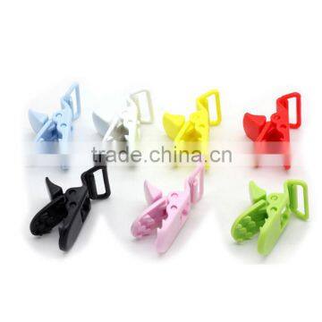 10pcs Mix Colors Plastic Pacifier Clips