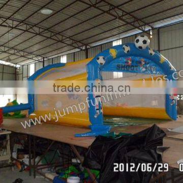 Inflatable Football Throwing Games Soccer Goal,inflatable Penalty Shootout