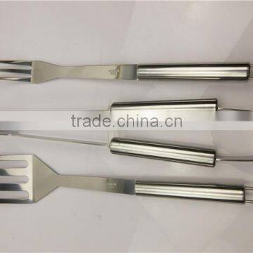 Factory Price High Quality Stainless Steel 3pcs BBQ Grill tools set