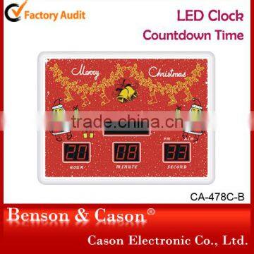 Cason Christmas Musical Countdown Clock