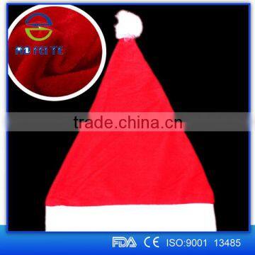 Christmas Items Wholesale Christmas Party Super soft Red White Santa Claus Christmas Hat