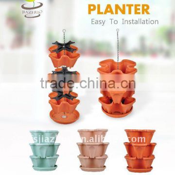 Hanging Vertical Stackable planter pots