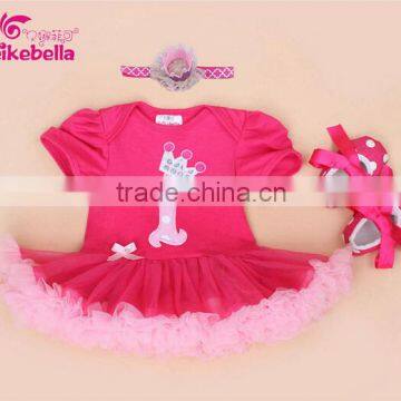 Fashionable New Design Cotton Pretty Wholesale Baby Clothes