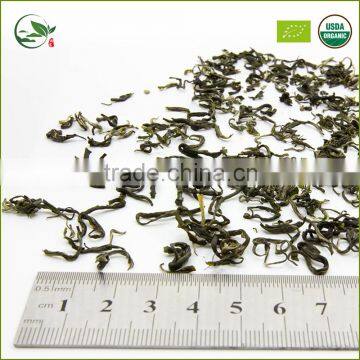 China Green Tea Biluochun ( Pi Lo Chun ), Handmade Natural Refined Green Tea Weight Loss Pyramid Tea Bag photo-4