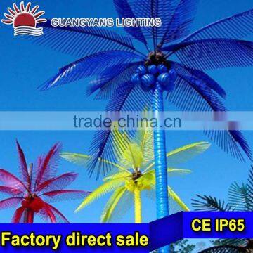 Led Light Coconut Hot Sell Garden Artificial Tree Park Led Decorative Coconut Tree