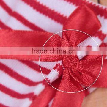 Cotton Bow Design Girls Boot Socks Princess Children's Long Sock Baby Kids Socks Leg Warmers Pantyhose Striped Bowknot photo-6