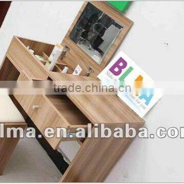 MODERN DRESSING TABLE WITH MIRRORS MDF