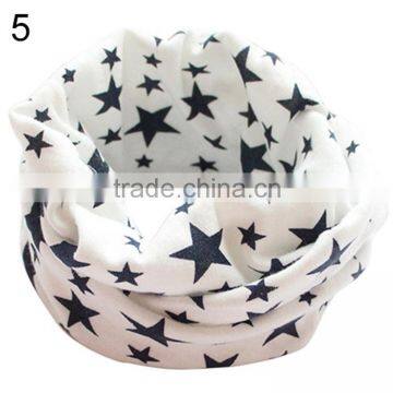 Stars Children's Cotton Neckerchief Kids Boy Girl Scarves Shawl Unisex Winter Knitting photo-6