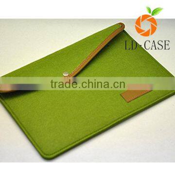 Leather & Wool Felt Sleeve Bag Pouch Case Cover for Kindle Oasis