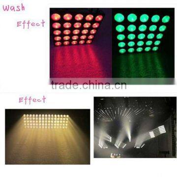 25PCS RGB 3in1 Matrix Blinder DMX LED Stage Light photo-4