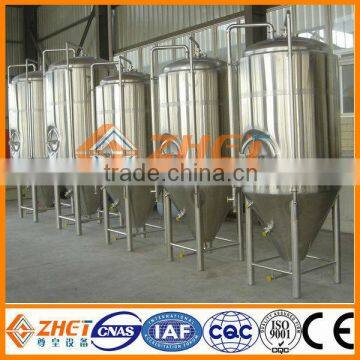 1000L stainless steel beer conical fermenter