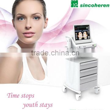 Multi-polar RF Portable Hifu Ultrasound Skin Tightening Machine For Salon Use Face Machine For Wrinkles