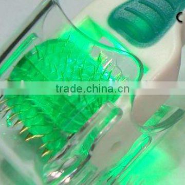 4 changeable heads LED derma roller,skin roller