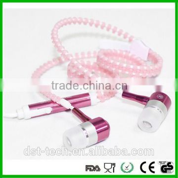 China Wholesale 1M Noise Cancelling Earphone Headset Earphone with Mic & Volume Control