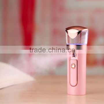 SKINEAT Pearl White Nano Face Spray Care Health Spa Mini Instrument With USB Power Bank USB Cable Moisturizing Beauty