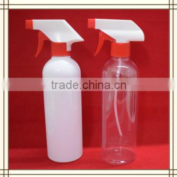 reusable 500ml plastic PET pump trigger Spray Bottles 16oz