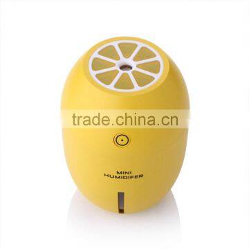 Mini Night-light Lemon Fruit Humidifier Portable USB Air Humidifier For Home And Car