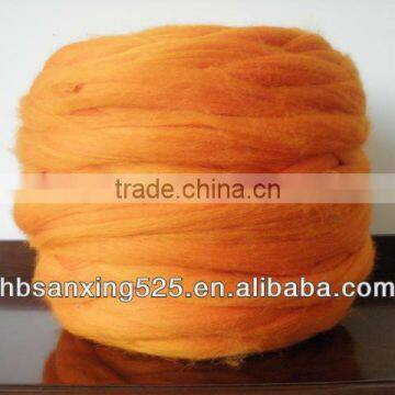 Cheapest Australian wool top 19.5mic&75-85mm, all colors.