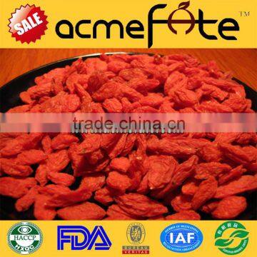 Hot sale dried organic goji berry price