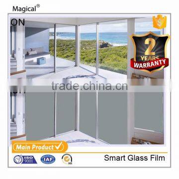 Modern Design Space Saving 3G Switchable Film For Home Glass Wall