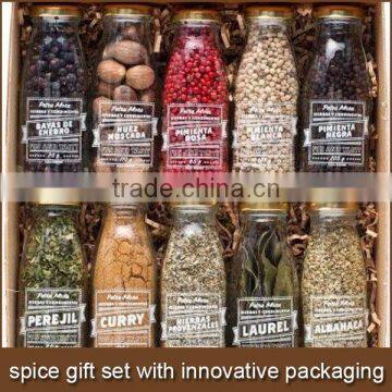 spice gift set with innovative packaging(PD16)