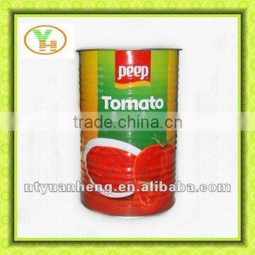 70G-4500G China Hot Sell Canned tomato paste export to africa market