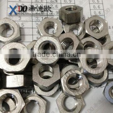 Incoloy825 machine bolt uns n08825 dome nut 2.4858 hex jam nut