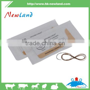 2015 New NL311 Veterinary Absorbable Chromic Catgut Suture