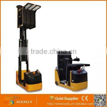 Electric order picker forklift truck