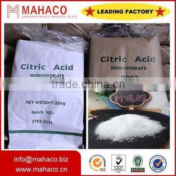 citric acid anhydrous food grade