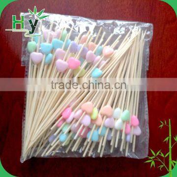 2016 hot sale high quality bamboo fruit picks for food