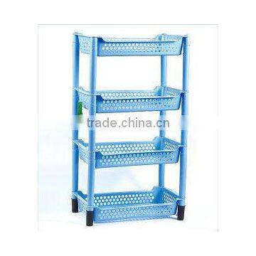 Four Layer Plastic Rack