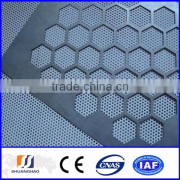 High quality hexagonal perforated metal sheet