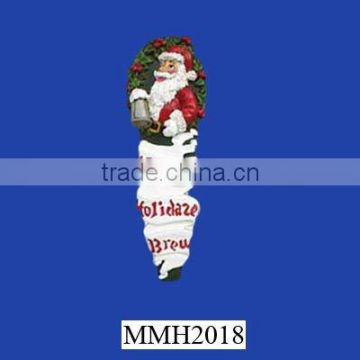 Bar Supply resin santa clause removable handle tap