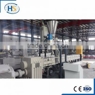 Double Screw Extruder For Plastic Granule Making/PE Single Screw Plastic Extruder