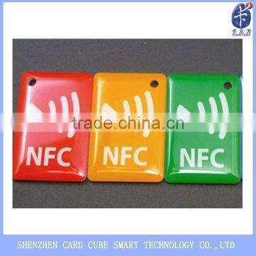 epoxy hot sell ntag203 nfc key tag