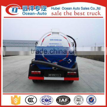 6000Liter Dongfeng Sewage Suction Tanker Truck With Sewage Truck for Low Price photo-3