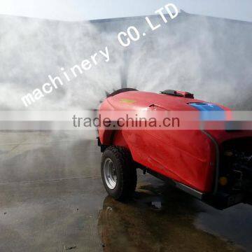 High Efficient Orchard Fruit Garden Vineyard Trailer Boom Tank Air Blast Sprayer 800L 1500L With Italy SPA Diaphragm Pump photo-3