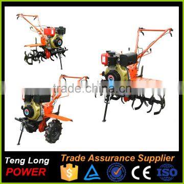 High quaity agriculture diesel cultivator with rotavator parts and rototiller parts for sale