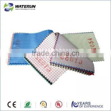 lint free polyester cleanroom esd conductive fabric/antistatic fabric factory