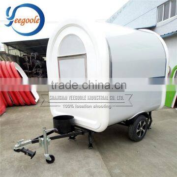 Popular all over the world fried ice cream roll machine trailers,fried ice cream CE