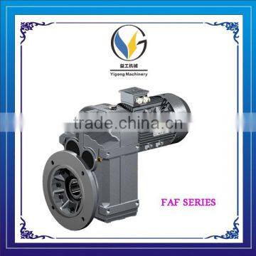 F series parallel shaft helical gear motor