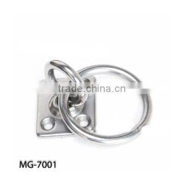 Welded Ss304 Stainless Steel Sus316 Lifting Pad Eye Plate Door Hardware photo-5